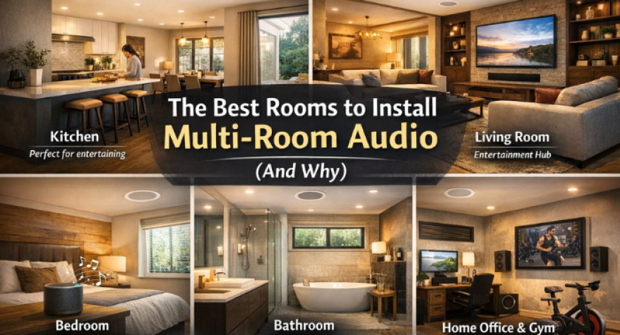 Picture of The Best Rooms To Install Multi-Room Audio & Why | Electrician in Leeds